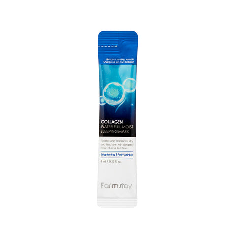 Farmstay Collagen Waterful Moist Sleeping Mask 4ml x 20 Pouches (1 Box)