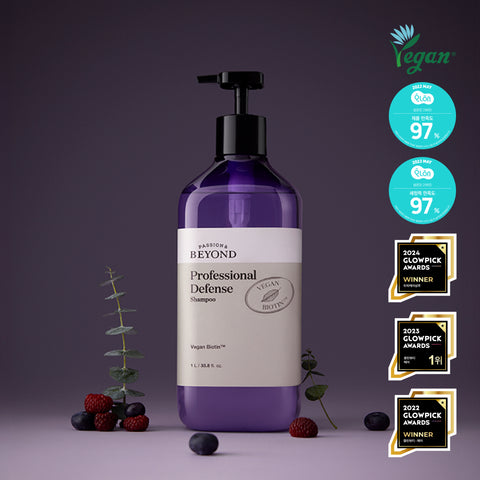 BEYOND Professional Defense Hair Loss Shampoo 1L (Berry Scent)