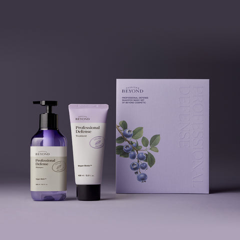 BEYOND Professional Defense Hair Loss Shampoo Basic Set (Berry Scent)