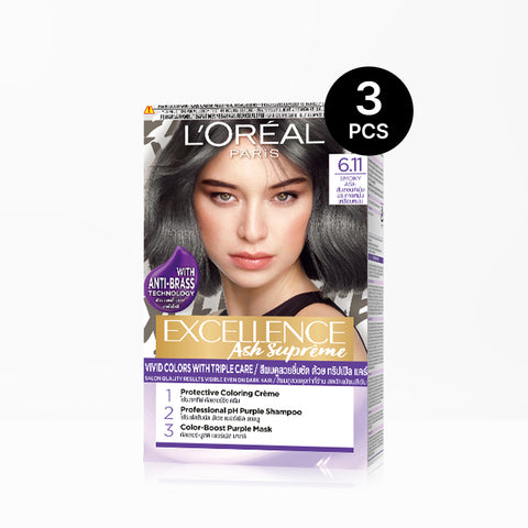 L'Oreal Paris Excellence Ash Supreme (3 Pack)