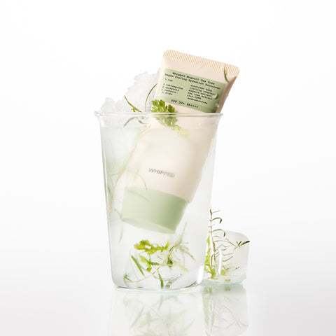 Whipped Vegan Sunscreen 50ml (Peach Pear / Mug Tree) 1+1 + 35ml Pack Scrub Gift