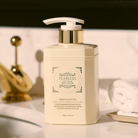 Teabless Herb Black Tea Antique Body Lotion 480g Double Pack