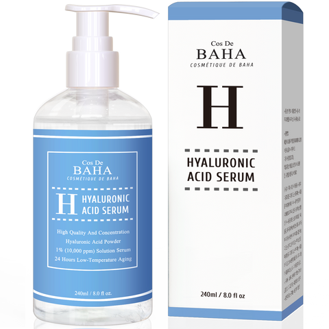Cos De BAHA 1% Hyaluronic Acid (Medium Molecular) Hydrating Serum 240ml