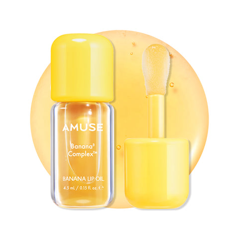 Amuse Banana Lip Oil 8-Piece Set (4.5ml x 8)