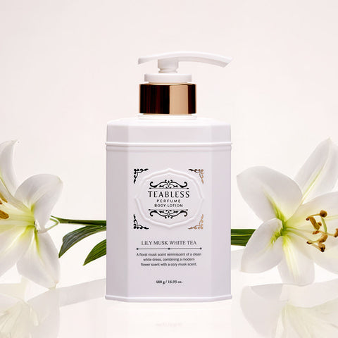 Teabless Lily Musk White Tea Perfume Body Lotion 480g