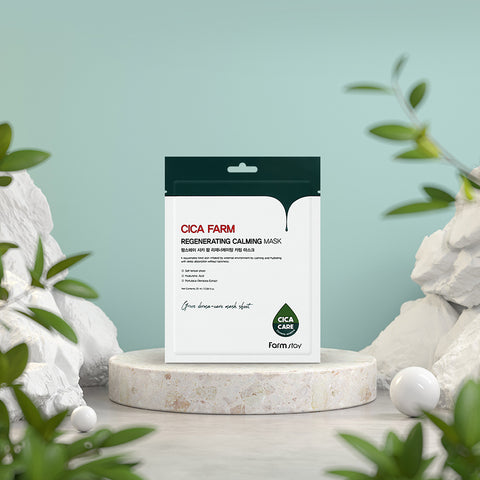 Farmstay Cica Palm Regenerating Calming Mask 25ml x 10 Sheets
