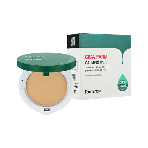 Farmstay Cica Farm Calming Powder Pact No.21 13g