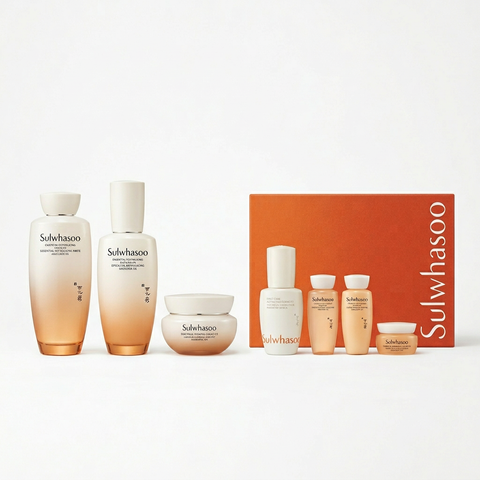 Sulwhasoo Essential Revitalizing 3-Piece Set (Skin, Lotion, Cream)