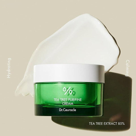Soonsu Beauty Tea Tree Purifine Cream packaging design