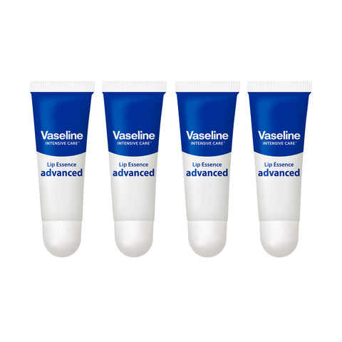 Vaseline Intensive Care Lip Essence Advanced Lip Balm 10ml (4 Pack)