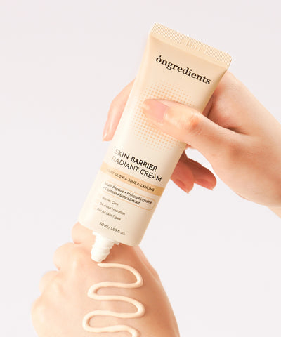 Ongredients Skin Barrier Moisture Sun Cream + Radiant Cream