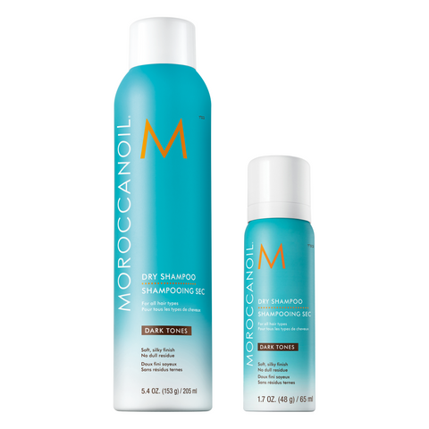 Moroccanoil Dry Shampoo for Dark Tones 205ml + 65ml Set