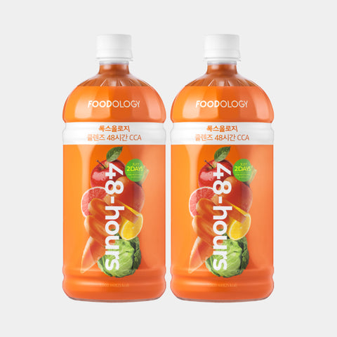 Foodology Toxology Cleanse 48-Hour CCA Fasting Cleanse Juice 2-Pack