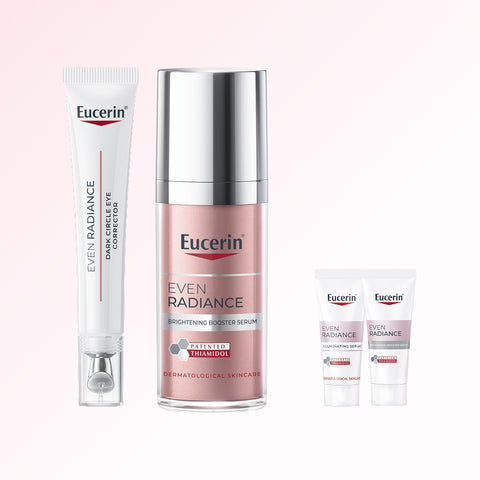 Eucerin Even Radiance Dark Circle Eye Corrector 15ml + Thiamidol Booster Serum 30ml 2pc Set
