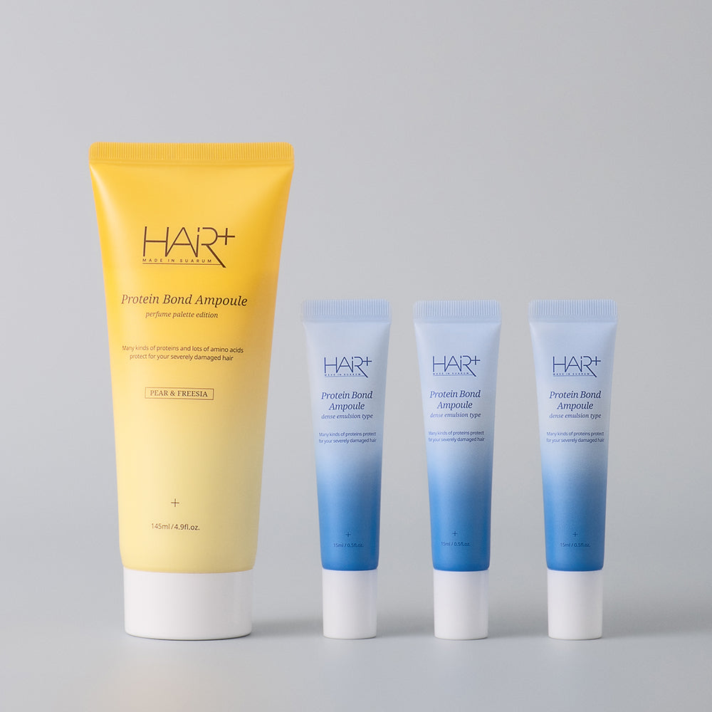 HairPlus Protein Bond Pear & Freesia Ampoule No-Wash Treatment 145ml