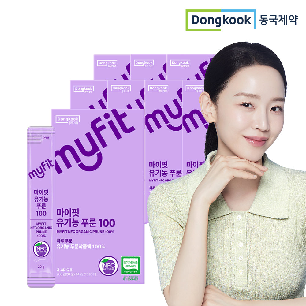 DongKook MyFit Organic NFC Prune 100 280ml (8 Boxes)