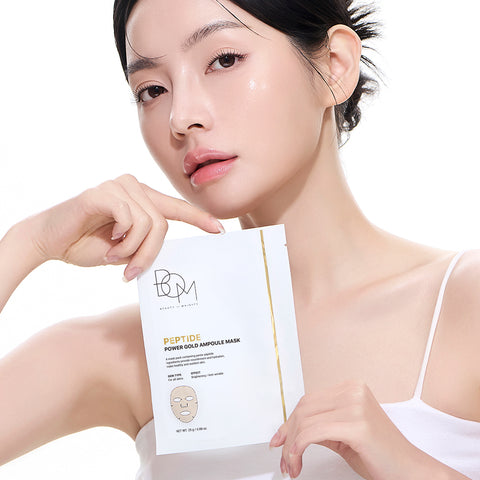 BOM Peptide Power Gold Ampoule Mask (5 Sheets)