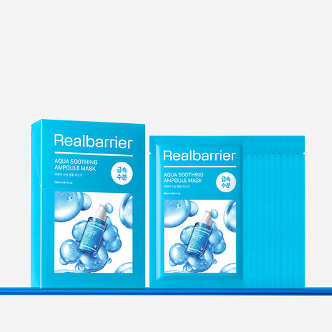 Real Barrier Aqua Soothing Ampoule Mask 28ml (10 sheets)