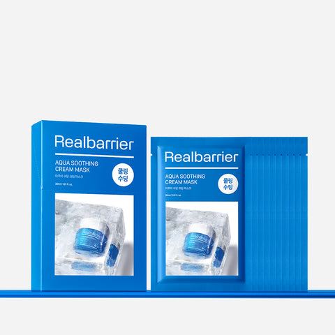 Real Barrier Aqua Soothing Cream Mask 30ml x 10