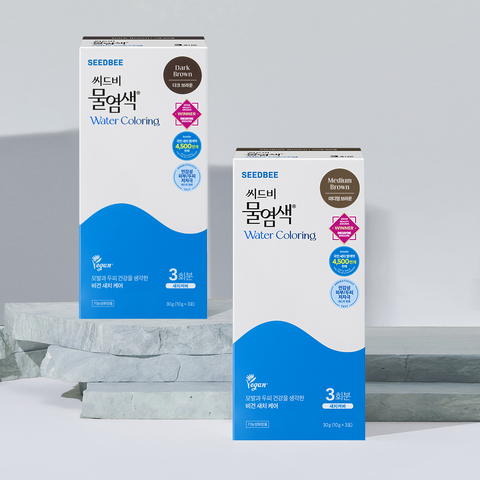 Seedbee Water Hair Color 6 Applications (10g x 6)