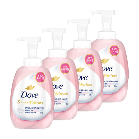 Dove Foaming Body Wash (Osmanthus) 540g (4 Pack)