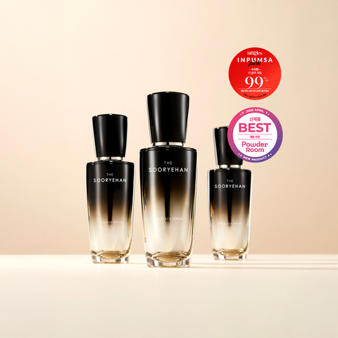 Sooryehan The Black Tension Fit Mesh Cushion + The Black Serum 30ml (2-Piece Set)