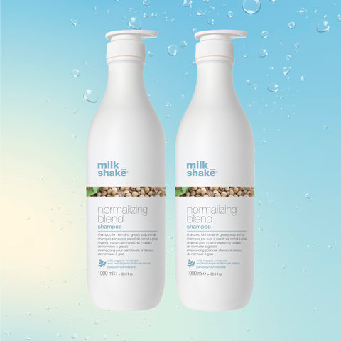 Milk Shake Normalizing Blend Shampoo 1000ml (Biotin Sage) 1pc [1+1 EVENT]