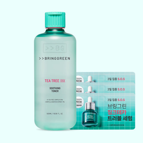 Bringgreen Tea Tree Cica Soothing Toner 500ml
