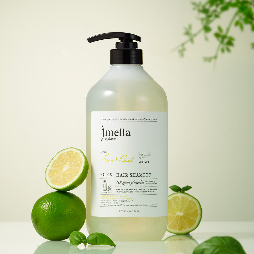 jmella Lime & Basil Hair Perfume Shampoo 1000ml