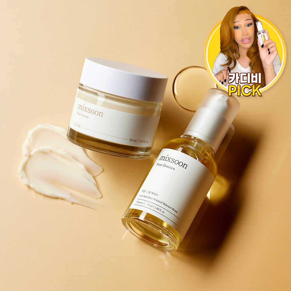 Mixsoon Fermented Soy Radiance 2-Piece Set (Soy Essence 50ml + Soy Cream 50ml)