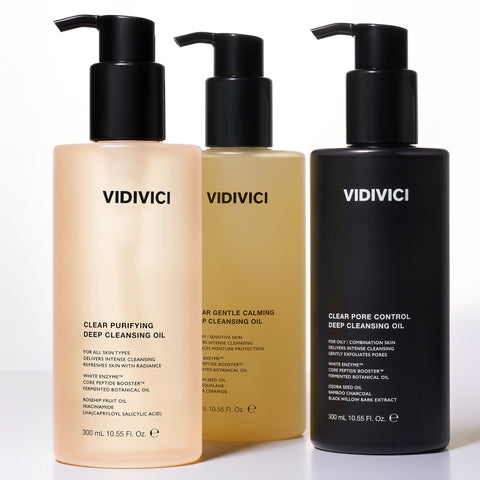 VIDIVICI Clear Deep Cleansing Set (Foam 120ml + Oil 300ml)