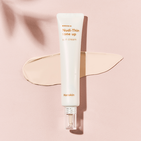Hanskin Nudi Thin Tone-Up Sun Cream 40ml (SPF50+)