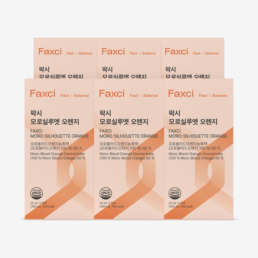 Phytotics Moro Silhouette Orange 20ml x 15 Sachets Set of 6