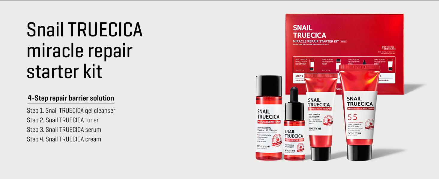 Soonsu Beauty Snail Truecica Miracle Repair Starter Kit side view