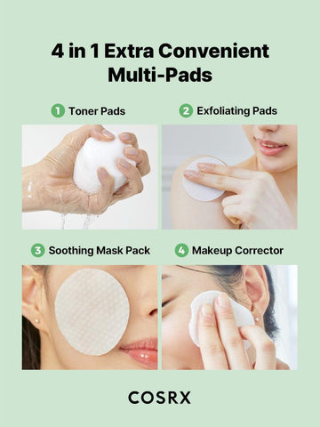 Soonsu Beauty One Step Green Calming Pad 70 Pads side view