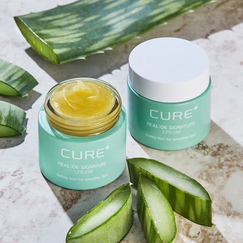 Kim Jeong Moon Aloe Cure Real Aloe Signature Cream 55ml (2 Pack)