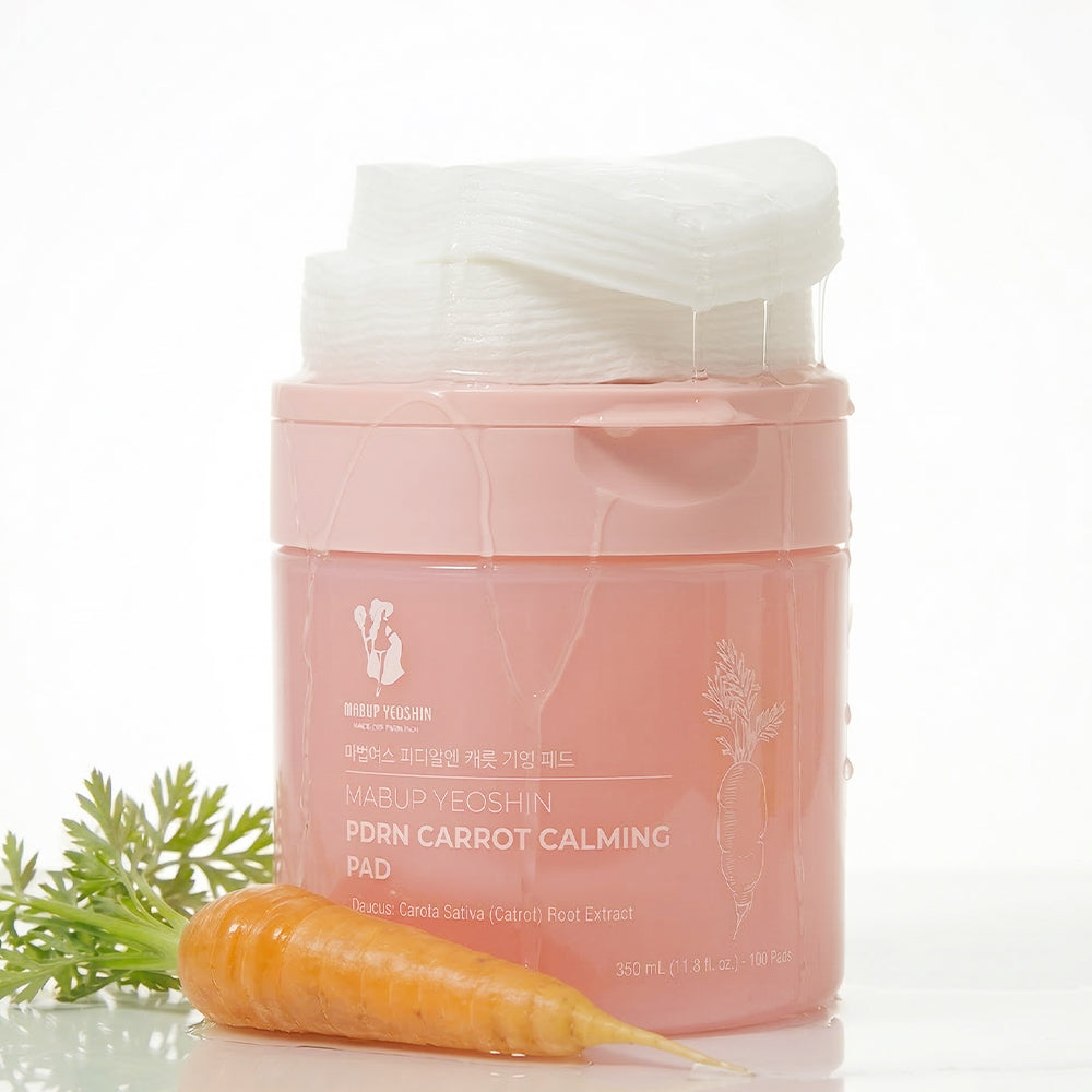 Mabup Yeoshin PDRN Carrot Calming Toner Pads (100 pads, 350 mL)