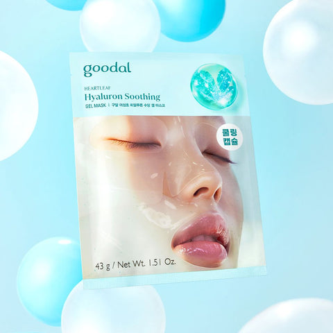 Goodal Houttuynia Hyaluron Soothing Gel Mask Set (5 pcs)