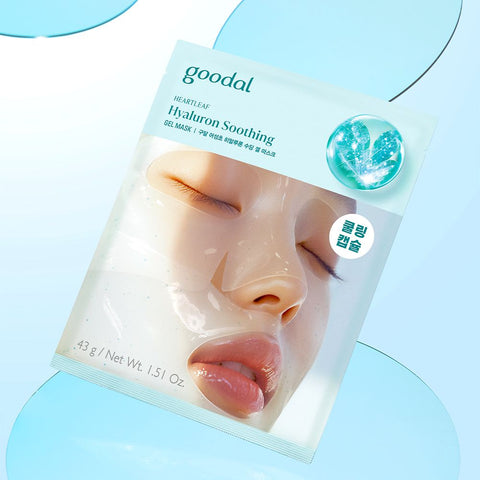 Goodal Houttuynia Hyaluron Soothing Gel Mask Set (5 pcs)