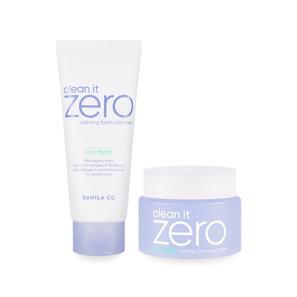 Banila Co Clean It Zero Calming Cleansing Balm 100ml + Calming Foam Cleanser 150ml