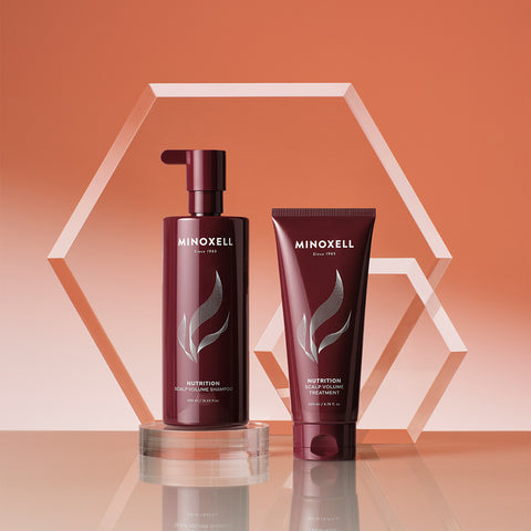 Minoxell Nutrition Scalp Volume Hair Loss Shampoo 480ml + Treatment 200ml