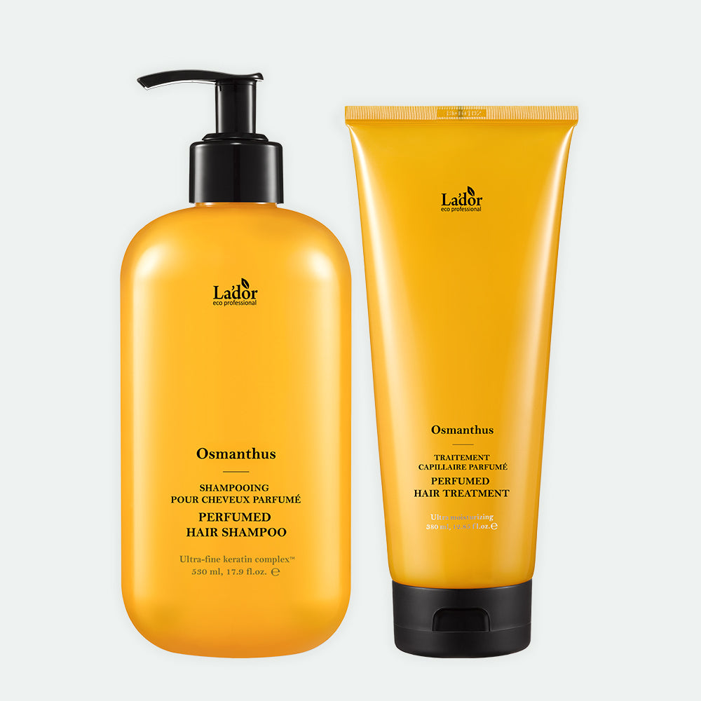 L'ador Perfume Hair 2-Piece Set (Shampoo 530ml + Treatment 380ml)