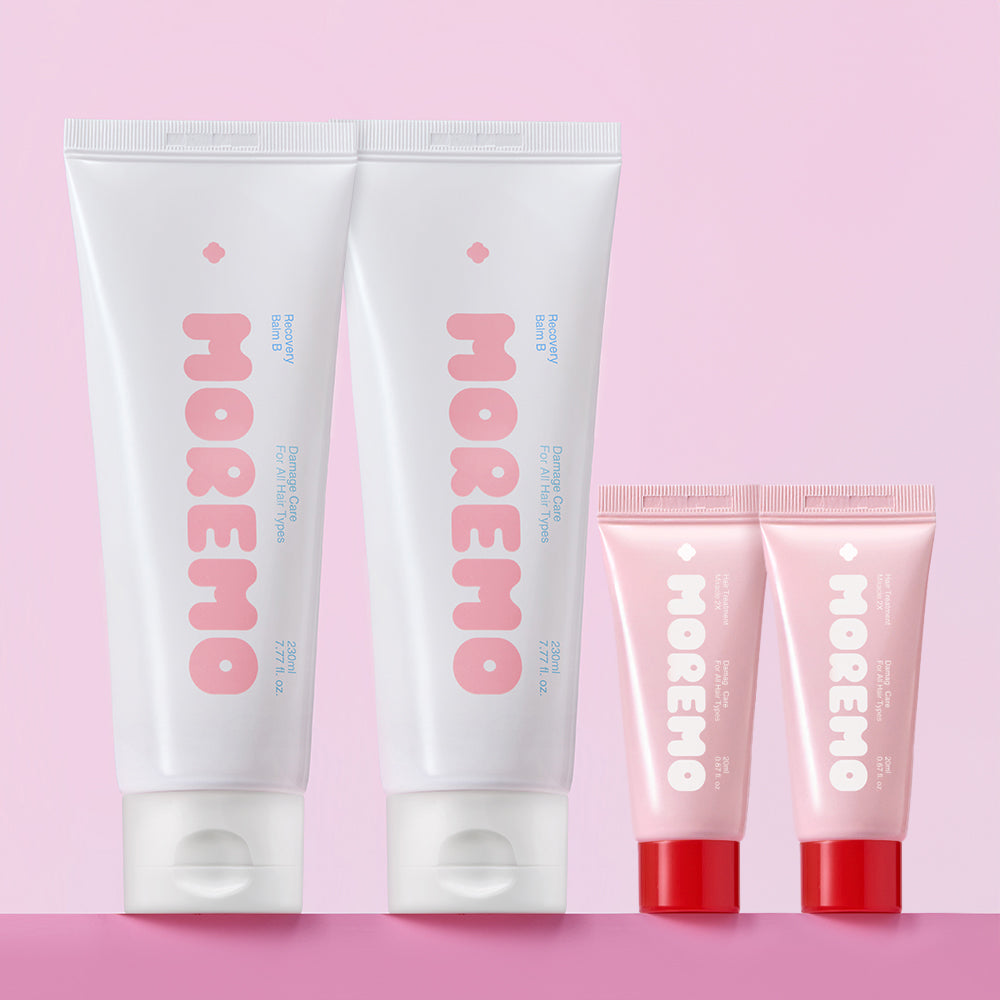 Moremo Recovery Balm B Treatment Double Set 230ml x2 (+ TwoX 20ml x2)