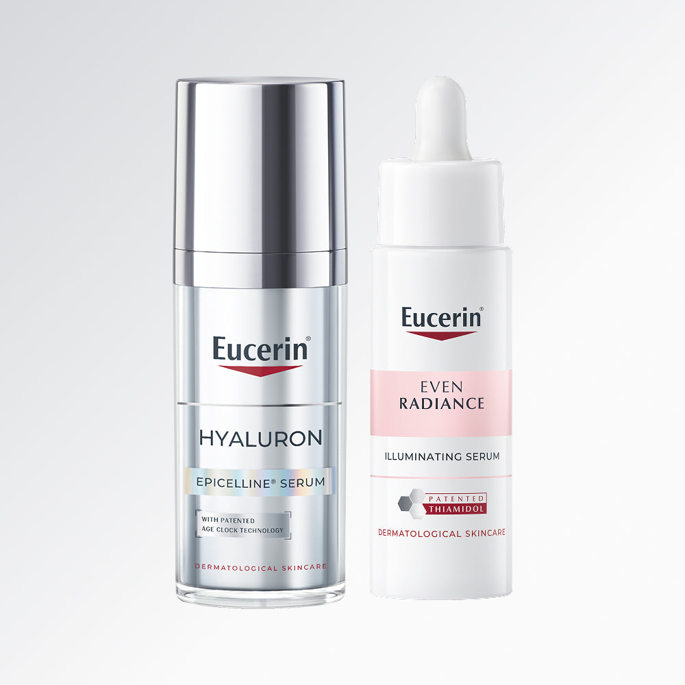 Eucerin Hyaluron Serum + Illuminating Serum 30ml + 30ml 2-Piece Set
