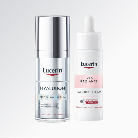 Eucerin Hyaluron Serum + Illuminating Serum 30ml + 30ml 2-Piece Set
