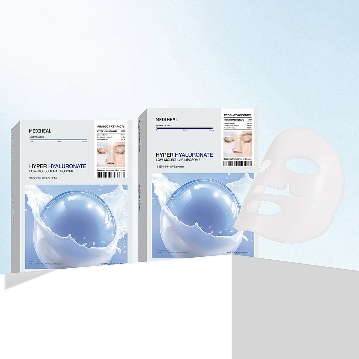 Mediheal Hyper Hyaluronic Acid Gel Mask ? 20 Sheets