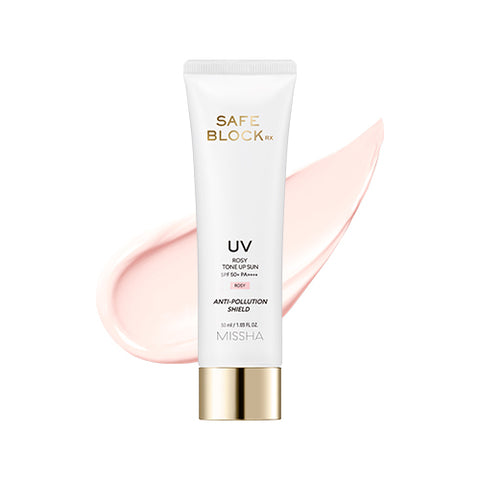 MISSHA Safe Block RX Rosy Tone-up Sun+ 50ml (2 pack)