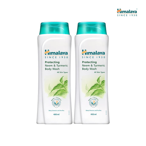 Himalaya Neem Turmeric Body Wash 400ml x 2