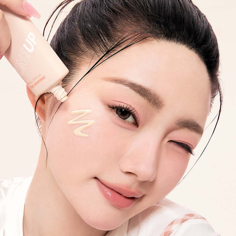 I'M MEME Skin Fit Tone-Up Sun Base + Pact 2-Piece Set