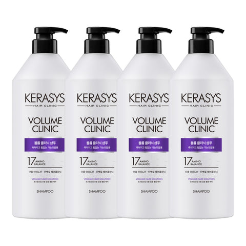 Kerasys Damage Clinic Protein Shampoo 980ml (4 Pack) + Shampoo 600ml